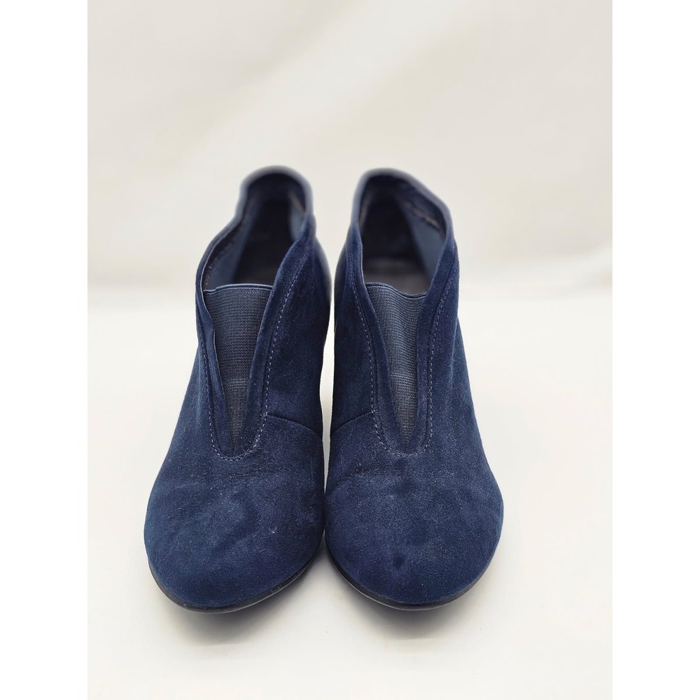 Laruen Blakwell Women's 10 Navy Blue Casual Slip On Round Toe Shoes